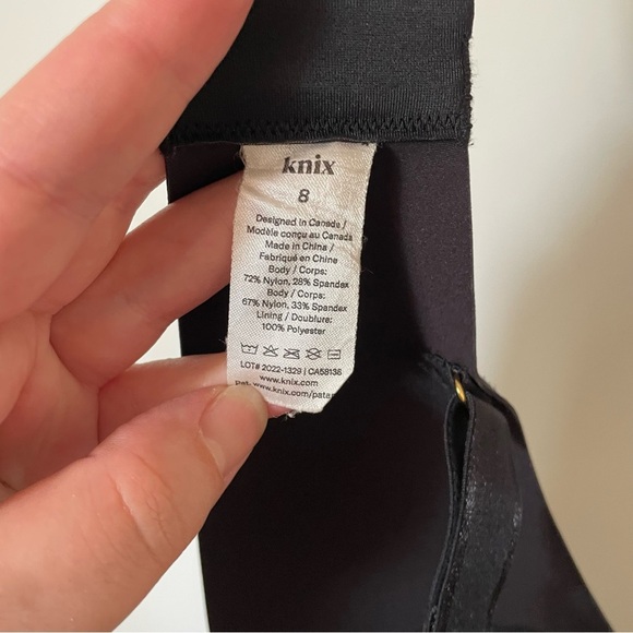 Knix Wingwoman Contour Wireless Bra Black Size 8 - Picture 8 of 8